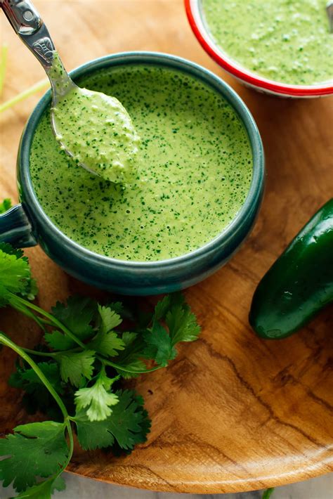 aji verde spicy peruvian green sauce